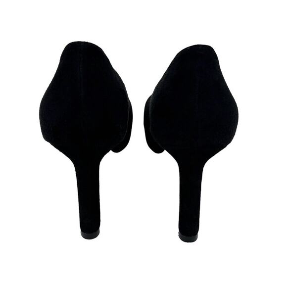 STUART WEITZMAN Larsa Suede Platform Pump in Black 6.5M - Picture 3 of 7